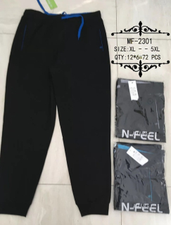 Pánské teplé tepláky N-FEEL (XL-5XL)