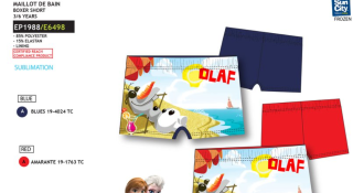 Chlapecké plavky OLAF (3-6 let)