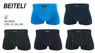 Pánské bambusové trenkoslipy (boxerky) BEITELI (L-3XL)