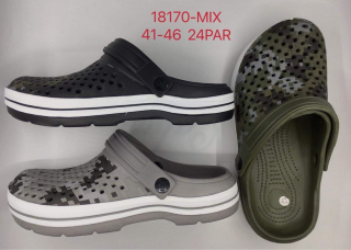 Pánské gumové nazouváky (crocs)  (41-46)