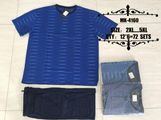 Pánské noční pyžamo N-FEEL (2XL-5XL)