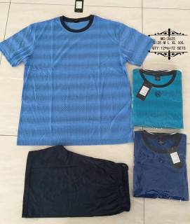 Pánské pyžamo / krátký rukáv, šortky/ N-FEEL (M-XXL)