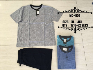 Pánské letní pyžamo N-FEEL (XL-4XL)