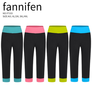 Dámské 3/4 legíny FANNIFEN (M/L-4XL) 