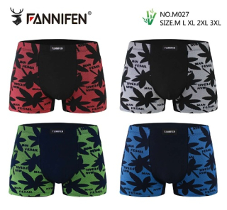 Pánské bambusové trenkoslipy (boxerky) FANNIFEN(M-3XL)
