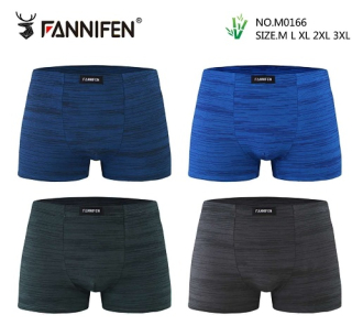 Pánské bambusové trenkoslipy (boxerky) FANNIFEN(M-3XL)