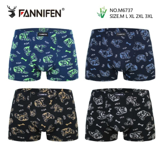 Pánské bambusové trenkoslipy (boxerky) FANNIFEN(M-3XL)