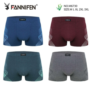 Pánské bambusové trenkoslipy (boxerky) Pesail (M-3XL)