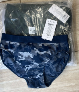 Dámské bezešvé maskáčové spodní kalhotky GREENICE (M-2XL)