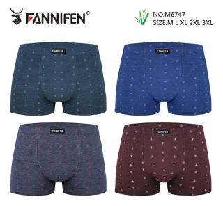 Pánské bambusové trenkoslipy (boxerky) Pesail (M-3XL)