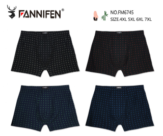 Pánské  trenkoslipy (boxerky) Pesail (4XL-7XL) VELKÉ VELIKOSTI