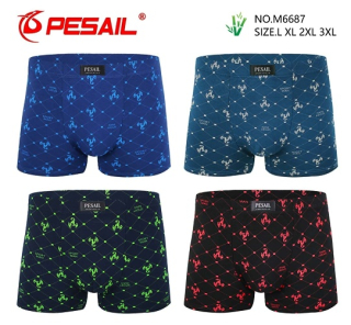 Pánské bambusové trenkoslipy (boxerky) BEITELI (L-3XL)