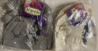 Dívčí zimní set (čepice+rukavice) (52-54cm) 