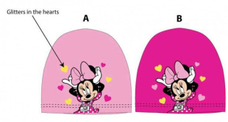 Dívčí slabá bavlněná čepice MINNIE (52,54cm)