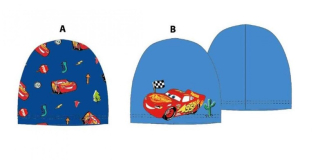 Chlapecká slabá čepice CARS (52,54cm)