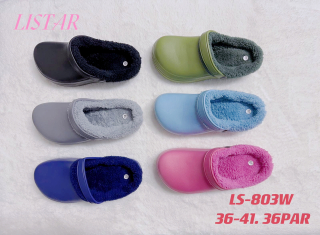 Dámské zateplené gumové nazouváky (crocs) (36-41)
