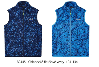 Chlapecká fleecová vesta WOLF (104-134)