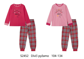 Dívčí noční pyžamo WOLF (104-134)