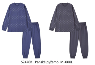 Pánské dlouhé noční pyžamo WOLF (M-3XL)