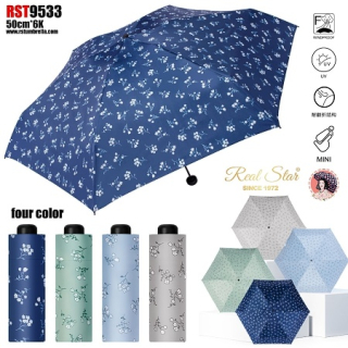 Dámský vystřelovací skládací deštník (prům.50 cm)