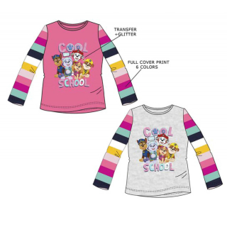 Dívčí triko s dlouhým rukávem PAW PATROL (98-116)