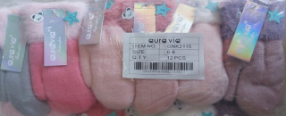 Dětské palcové teplé rukavice AURA-VIA (6-8let)
