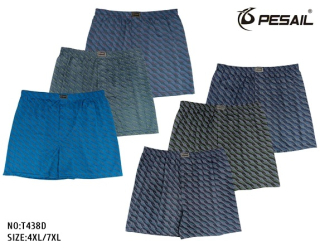 Pánské  trenkoslipy (boxerky) Pesail (4XL-7XL) VELKÉ VELIKOSTI
