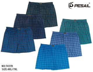 Pánské  trenkoslipy (boxerky) Pesail (4XL-7XL) VELKÉ VELIKOSTI