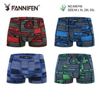 Pánské bambusové trenkoslipy (boxerky) Pesail (M-3XL)