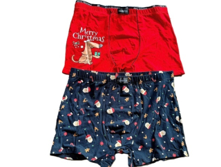 Pánské Vánoční trenkoslipy (boxerky) Pesail (M-3XL)