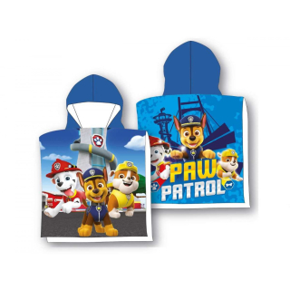 Plážové pončo PAW PATROL (55x110cm)