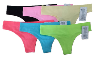 Dámské bezešvé kalhotky/brazilky/GREENICE (S-XL)