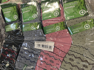 Dámské zdravotní thermo bambusové ponožky PESAIL (vel. 35-42) 