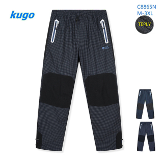 Dospělé teplé outdoorové kalhoty KUGO (M-2XL)