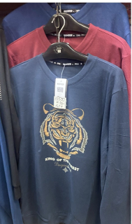 Pánské teplé triko s dlouhým rukávem Benter (M-2XL)
