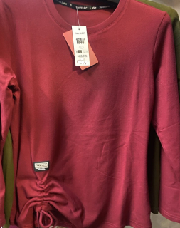 Dámské teplé triko s dlouhým rukávem Benter (M-2XL)