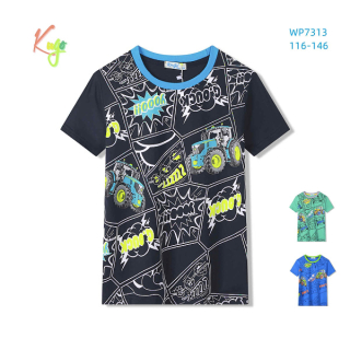 Chlapecké triko s krátkým rukávem KUGO (116-146) 