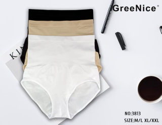 Dámské vysoké bezešvé kalhotky GREENICE (M/L-2XL)