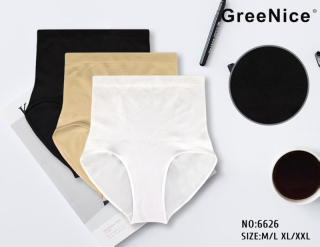 Dámské stahovací vysoké bezešvé kalhotky GREENICE (M/L-2XL)
