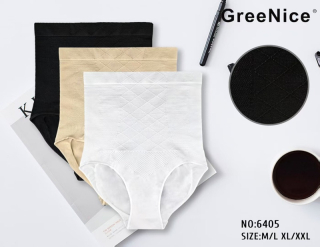 Dámské  stahovací vysoké bezešvé kalhotky GREENICE (M/L-2XL)