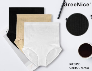 Dámské  stahovací vysoké bezešvé kalhotky GREENICE (M/L-2XL)