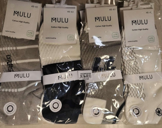 Pánské kotníčkové ponožky MULU (40-47)