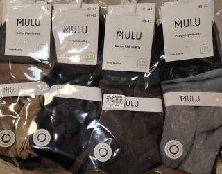 Pánské kotníčkové ponožky MULU (40-47)