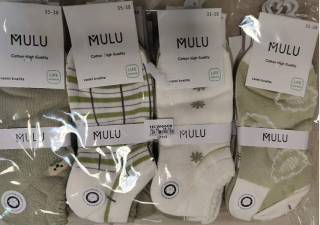 Dámské kotníčkové ponožky MULU (35-42)