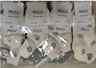 Dámské kotníčkové ponožky MULU (35-42)