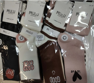 Dámské vysoké ponožky MULU (35-42)