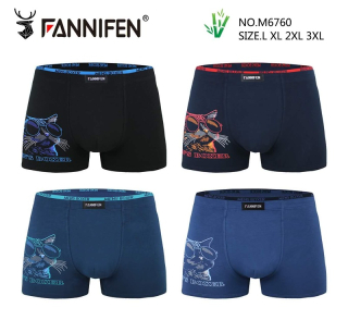 Pánské bambusové trenkoslipy Fannifen  (boxerky) (L-3XL)