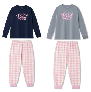 Dívčí dlouhé noční pyžamo WOLF (134-164)