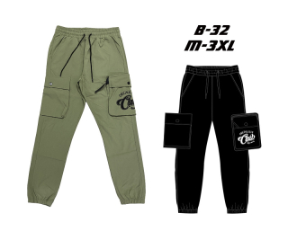 Pánské plátěné kalhoty kalhoty SEZON (M-3XL)