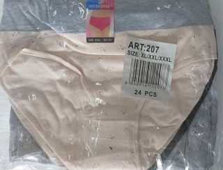Dámské spodní kalhotky (velké velikosti) (XL-3XL)